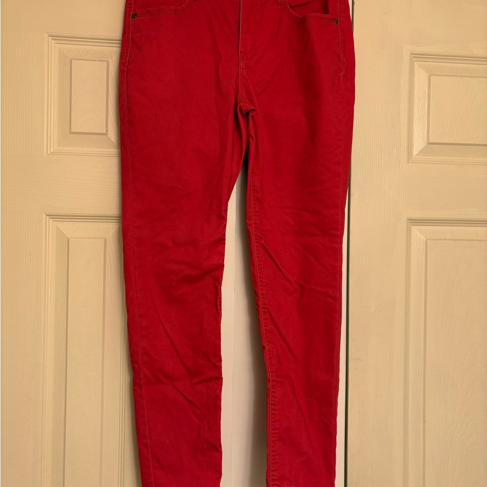 Women's Vibrant Pink Skinny Pants